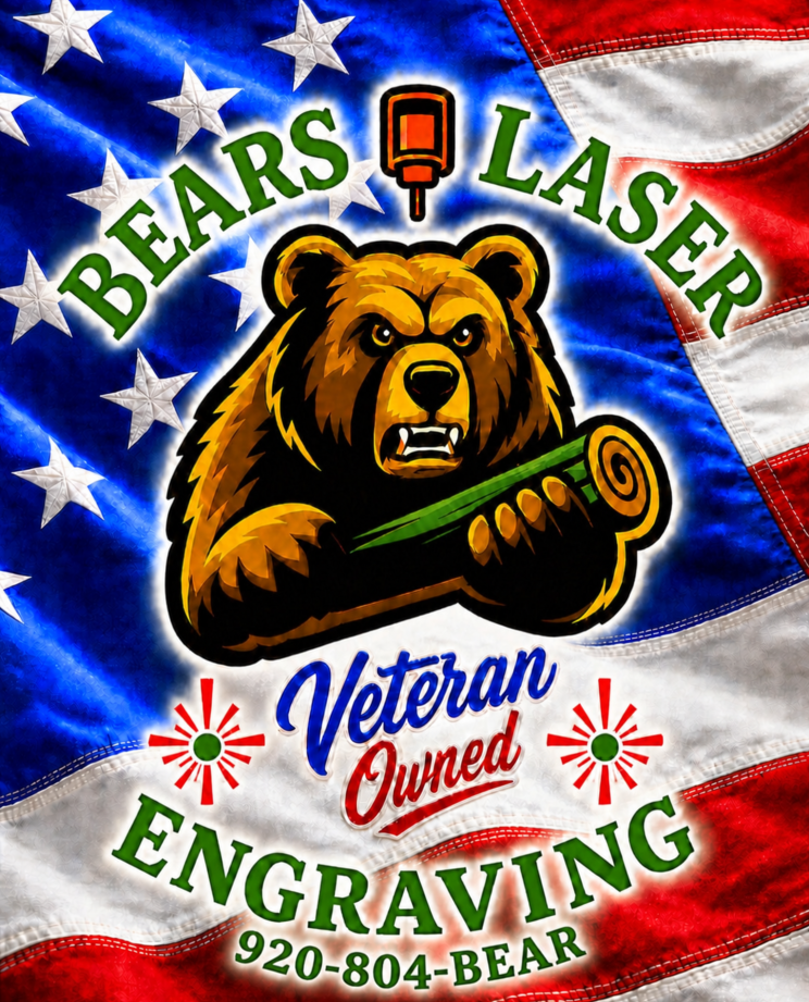 Bears Laser Engraving